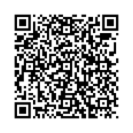 QR code linking to the brochure feedback survey